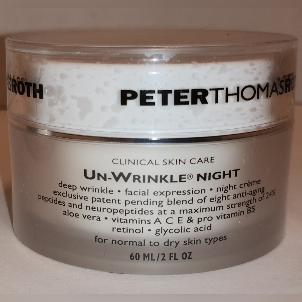 Peter Thomas Roth Unwrinkle Night Cream~ New